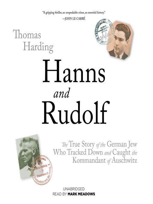 Title details for Hanns and Rudolf by Thomas Harding - Available